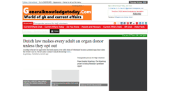 Desktop Screenshot of generalknowledgetoday.com